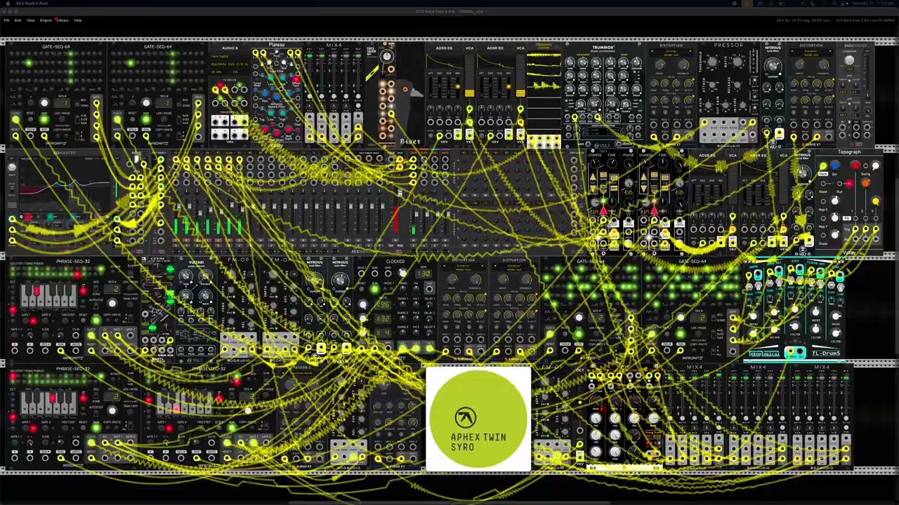 VCV-Rack: Aphex Twin: 180db_ (cover)