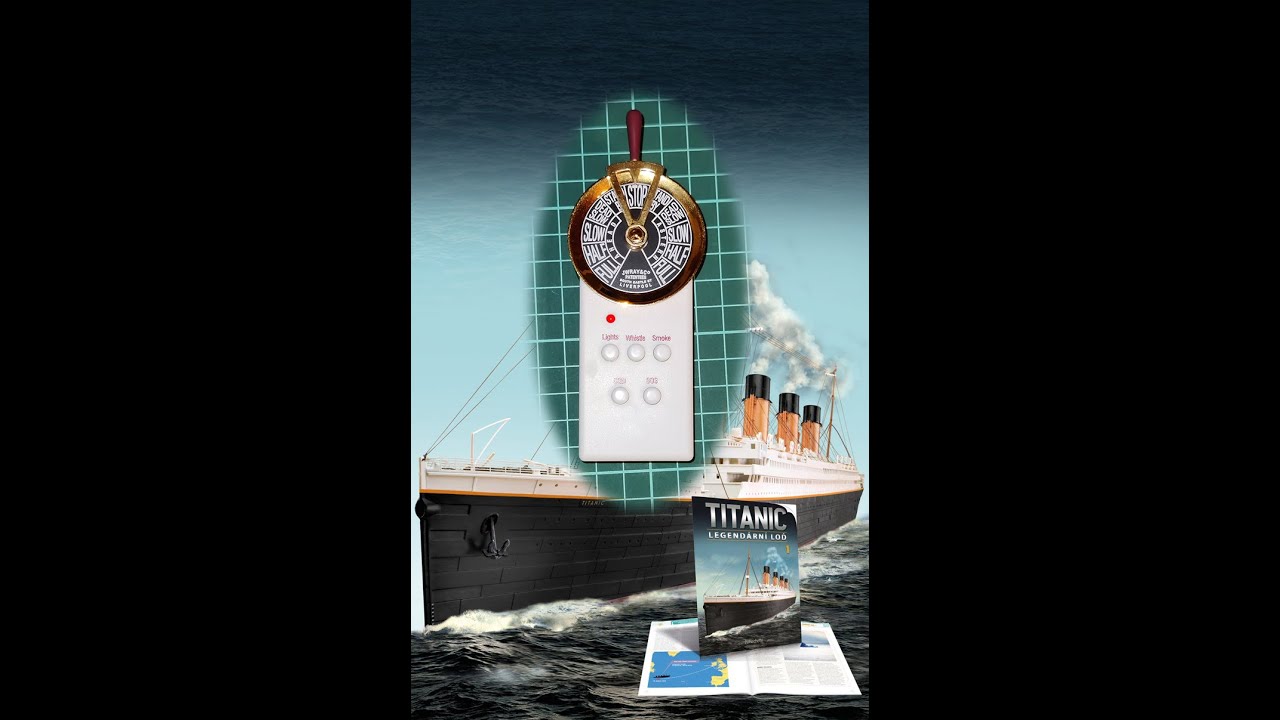 Titanic Hachette SK/CZ #33 - stavba a časopisy - diely 116 až 119