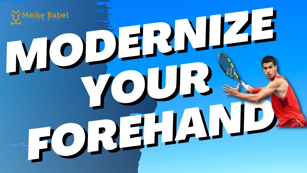 Modernize Your Tennis Forehand - Without Crazy Grip Changes !