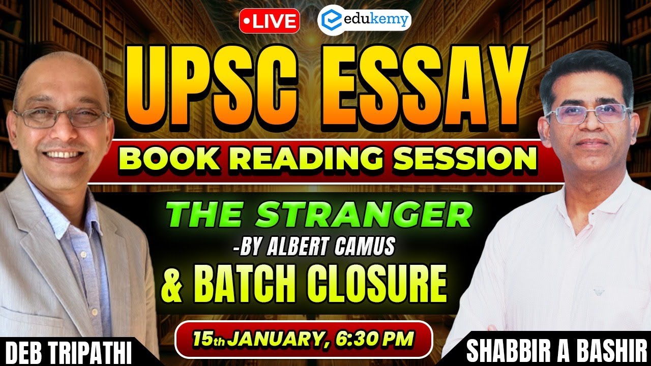 Join Us Live for a Thought-Provoking Reading of Camus' 