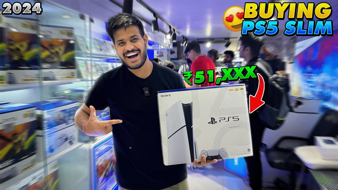 Buying Play Station  5 Slim From Karol Bagh Delhi  😍🤑