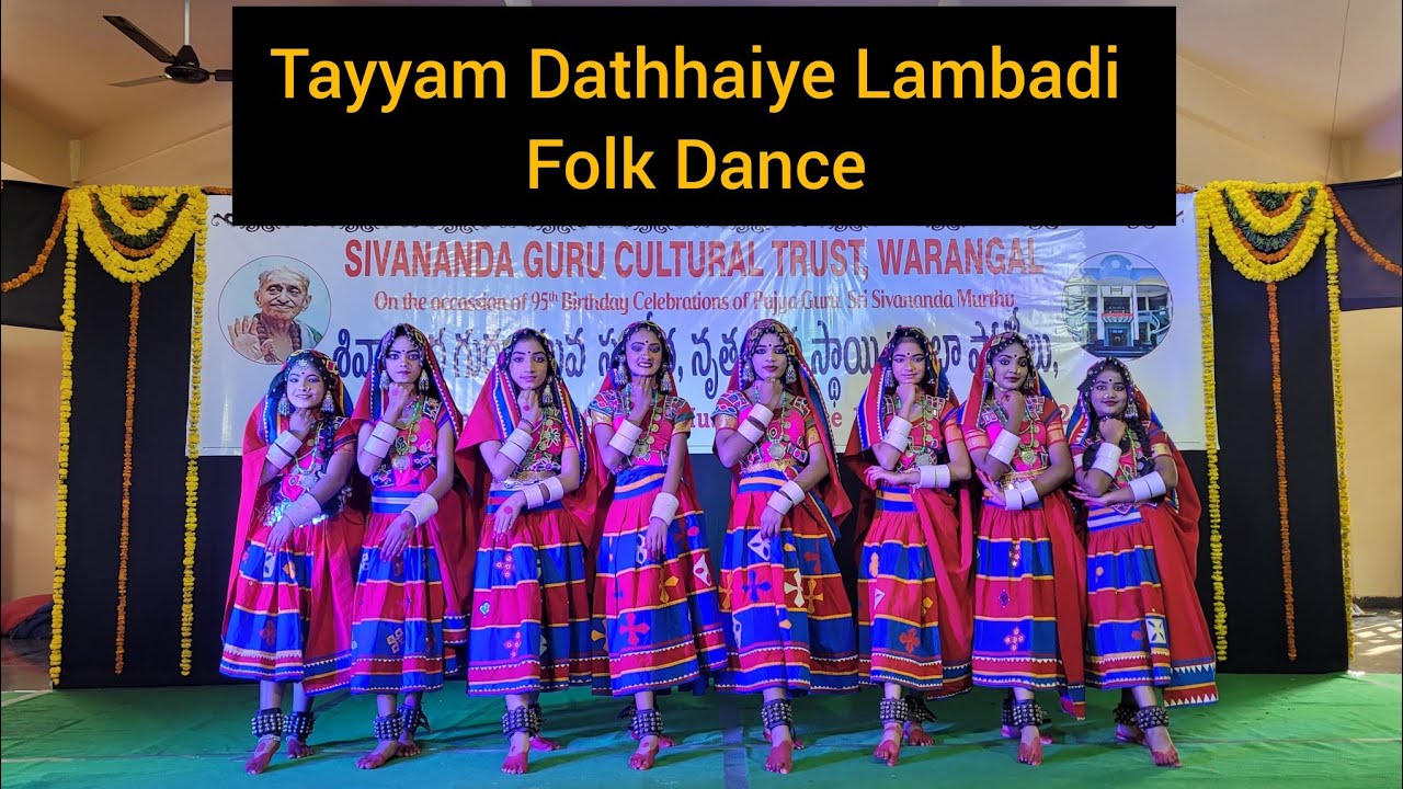 Tayyam Dathhaye Lambadi Folk Dance|| NRITYA SRAVANTHI