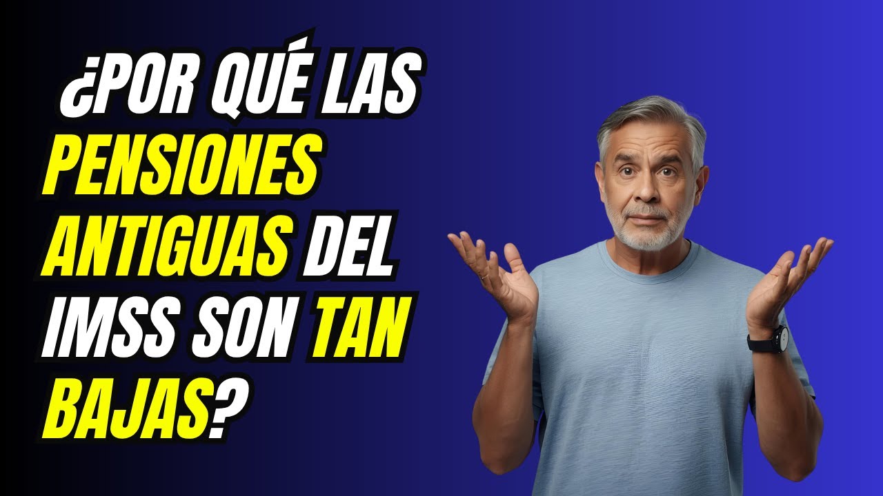 💸¿Por qué las PENSIONES antiguas del IMSS son tan BAJAS?  La causa raíz que pocos conocen 🔴 LIVE