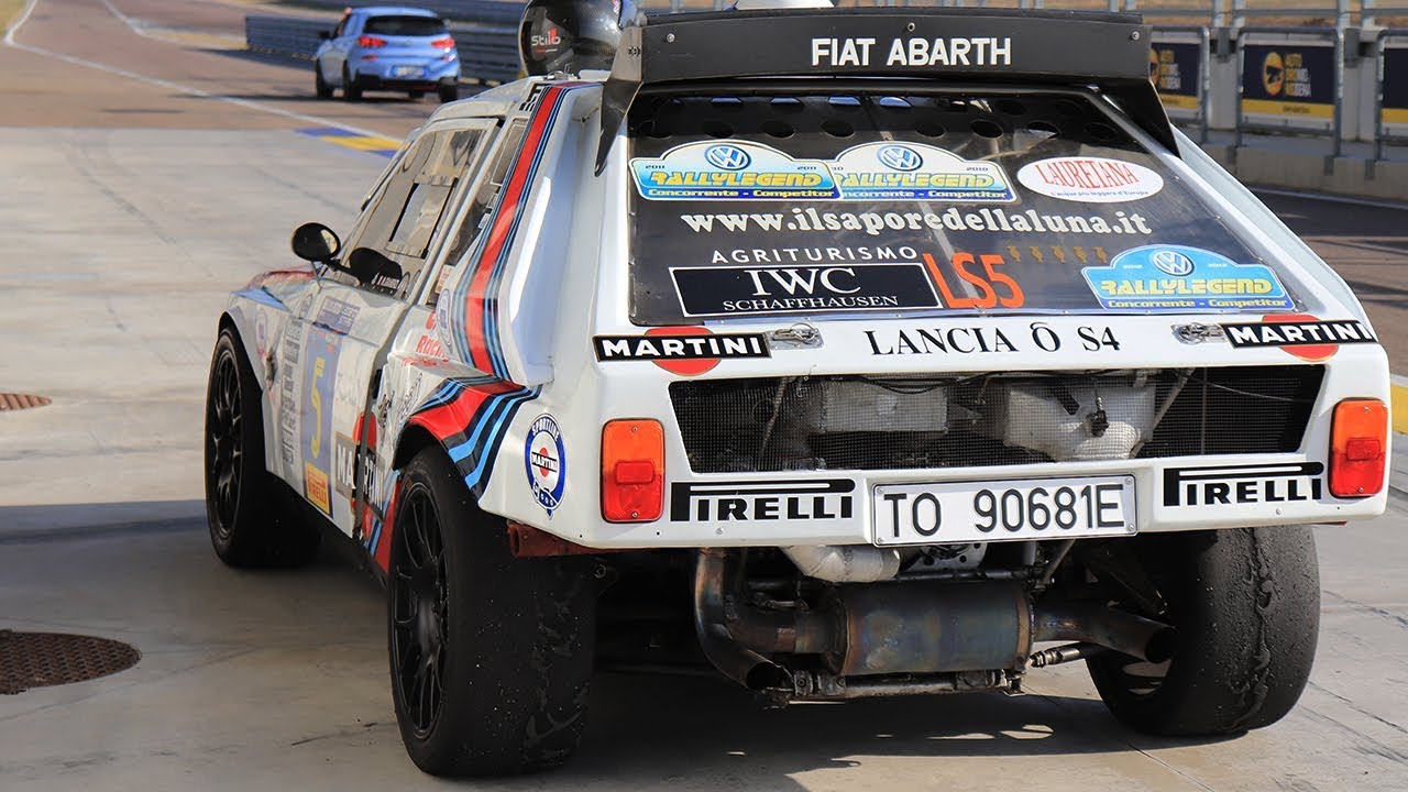 INSANE 500HP LANCIA DELTA S4 PURE SOUND + ON BOARD + START UP