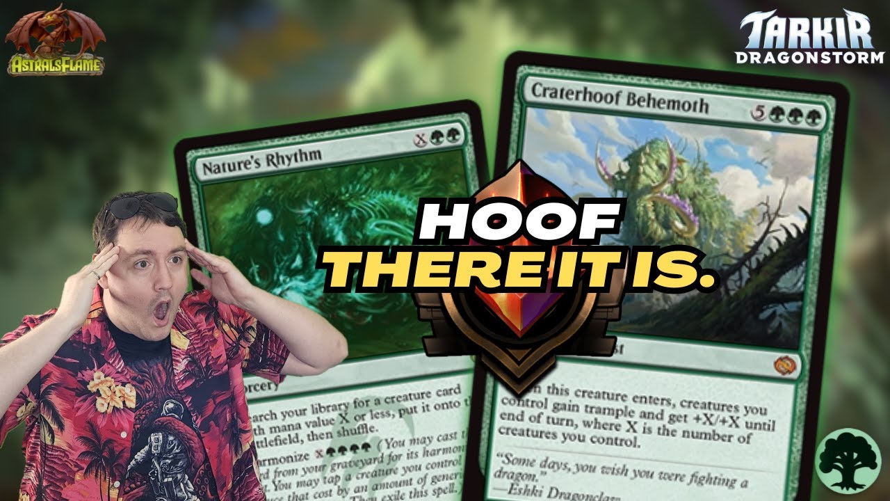 TURN 4 HOOF IS ACTUALLY CRAZY | Mono-Green Elves | Standard Bo3 | MTG Arena TARKIR