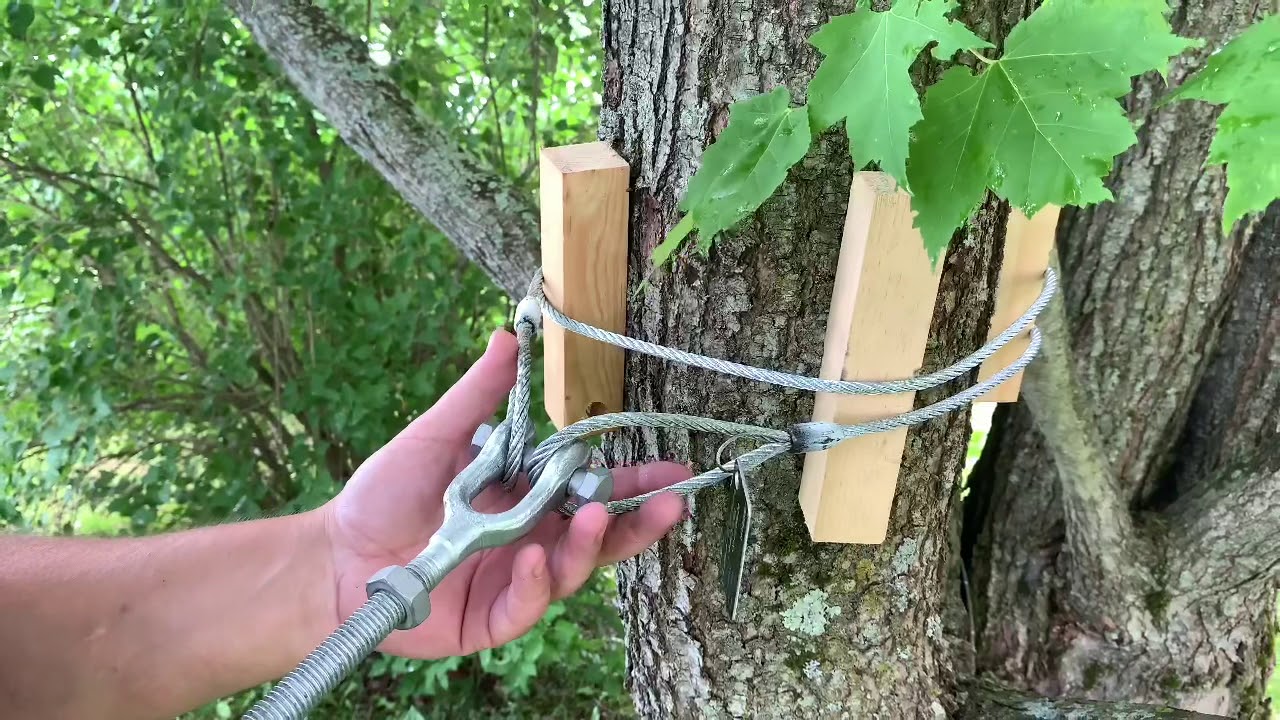 Turnbuckle Installation on a Zipline and Back-Up Cable