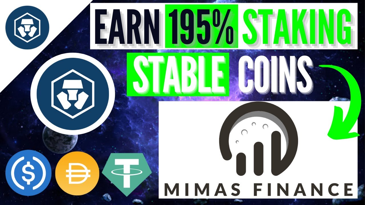 Make 195% STAKING STABLE Coins on MIMAS Finance on Cronos Chain (CRO)
