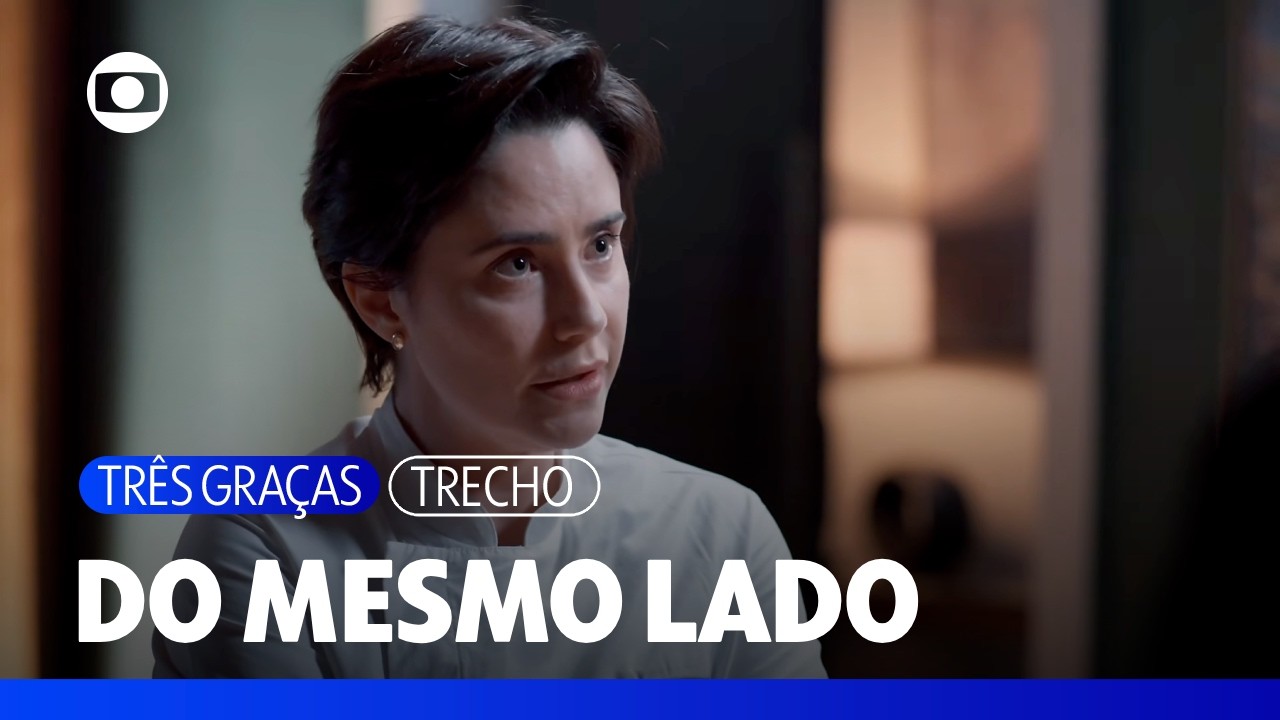 Samira diz a Ferette e Arminda que eles não devem se preocupar com a bebê | Três Graças | TV Globo