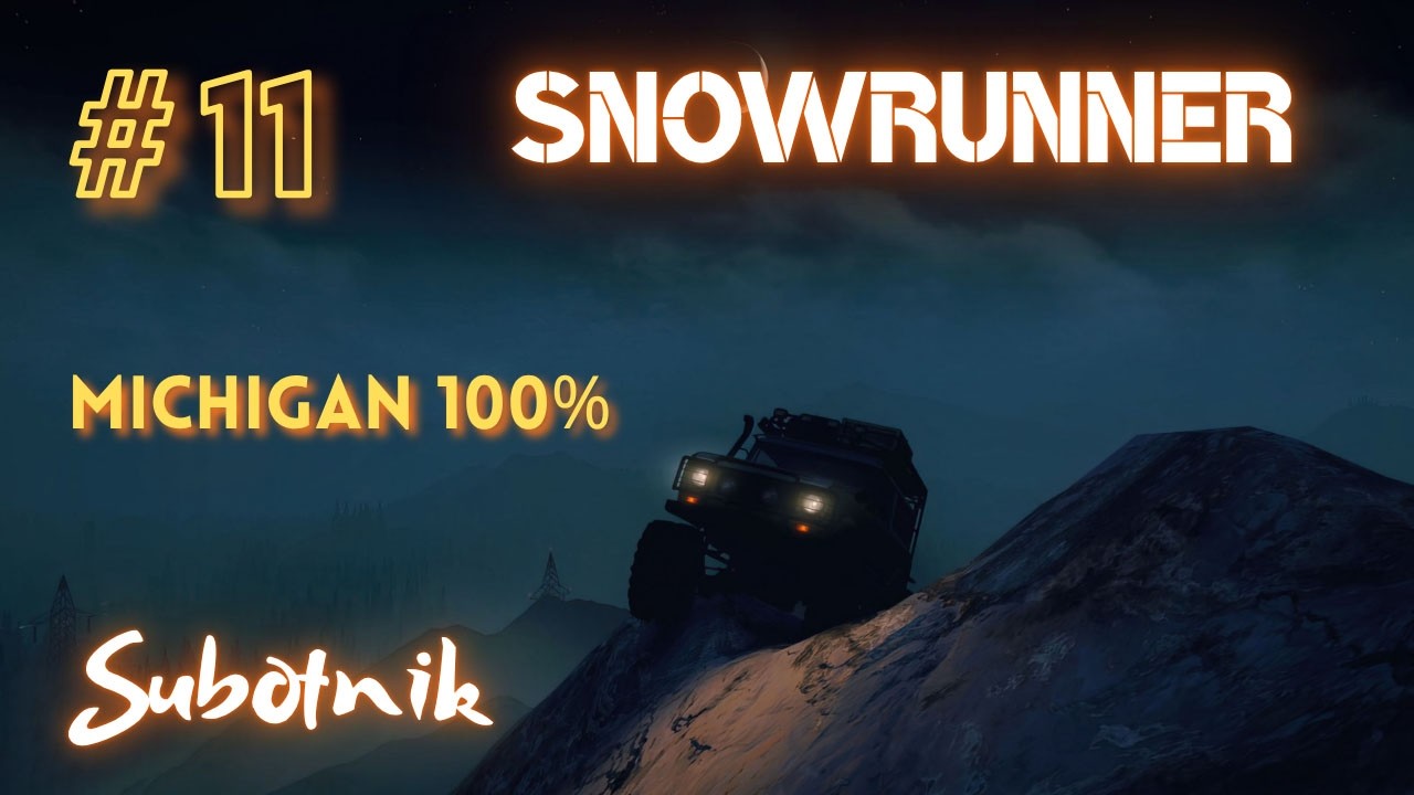 Božský SUBOTNIK | #11 SnowRunner