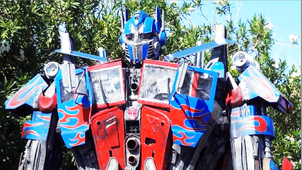 Real Life Optimus Prime Transformer