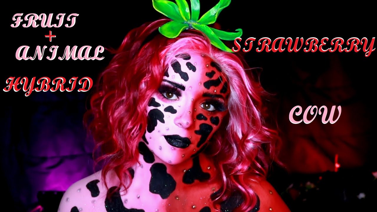 Fruit Amimal Hybrid Body Painting Makeup Tutorial