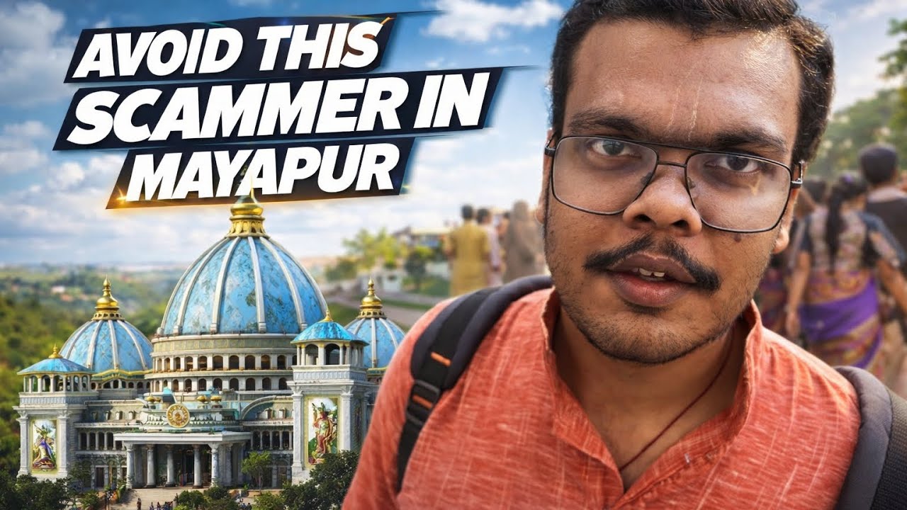 Avoid this person in Mayapur😡 || Mayapur Trip  from Kolkata #mayapur #scammer #collegelife #vlog 