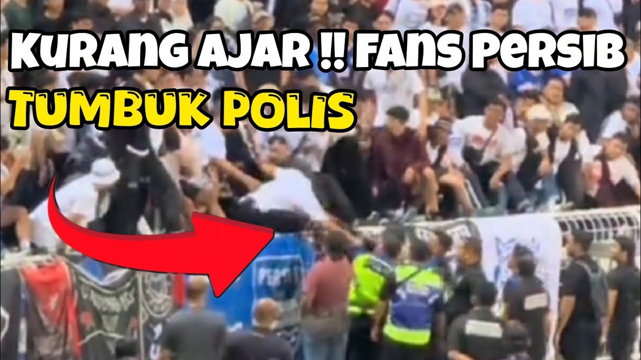 Bukti Jelas Fans Persib Tumbuk Polis | Selangor vs Persib AFC CHAMPION LEAGUE TWO