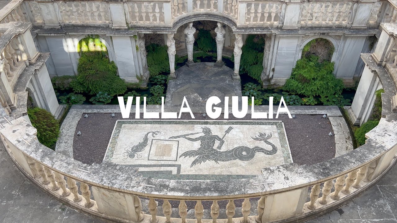 National Etruscan Museum ETRU - Villa Giulia and Villa Poniatowski - 4K -  Rome
