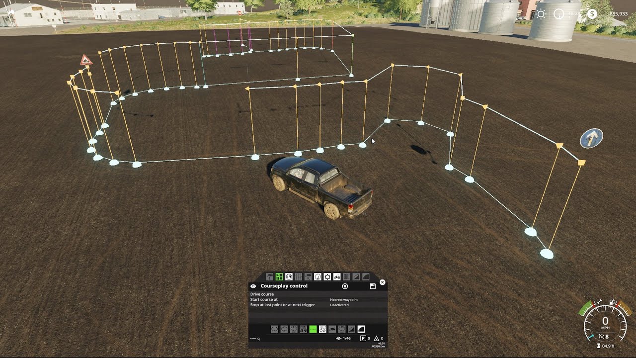 A Proposed In-Game Course Editor for Courseplay