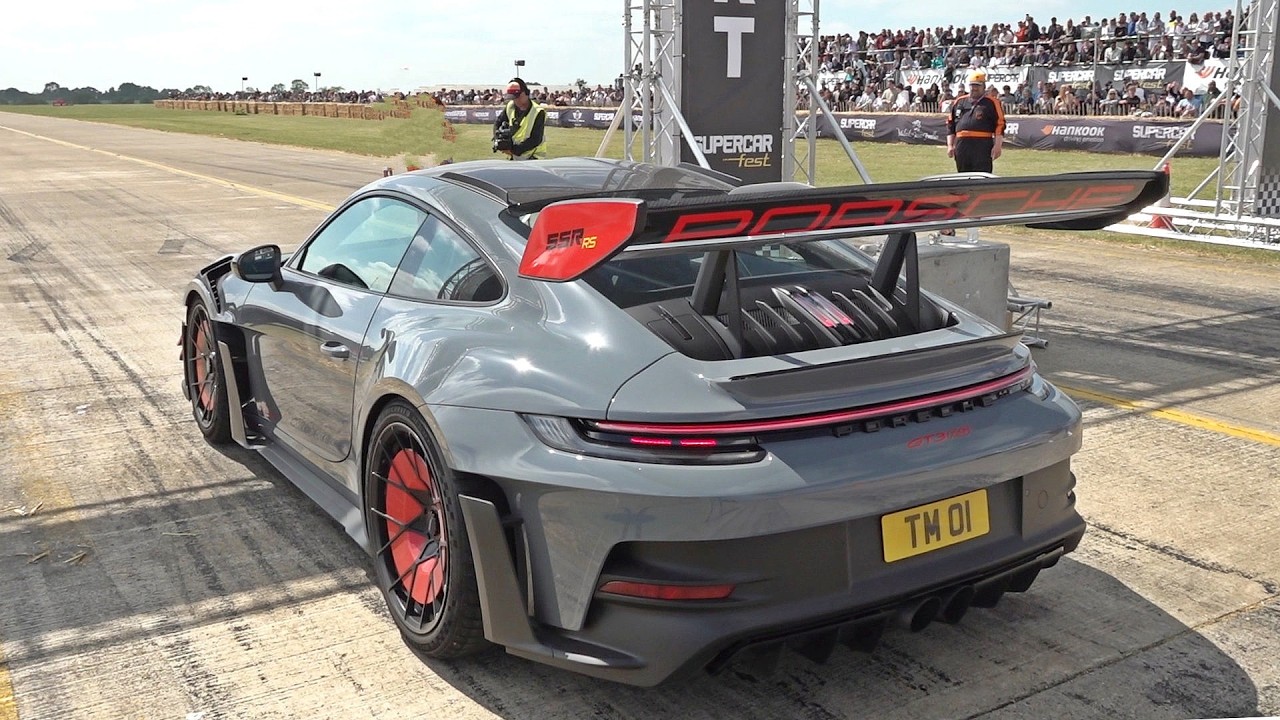 Supercars Launching! 992 GT3 RS JCR, Novitec F12, Aventador, Enzo, Carrera GT, Koenigsegg CCR