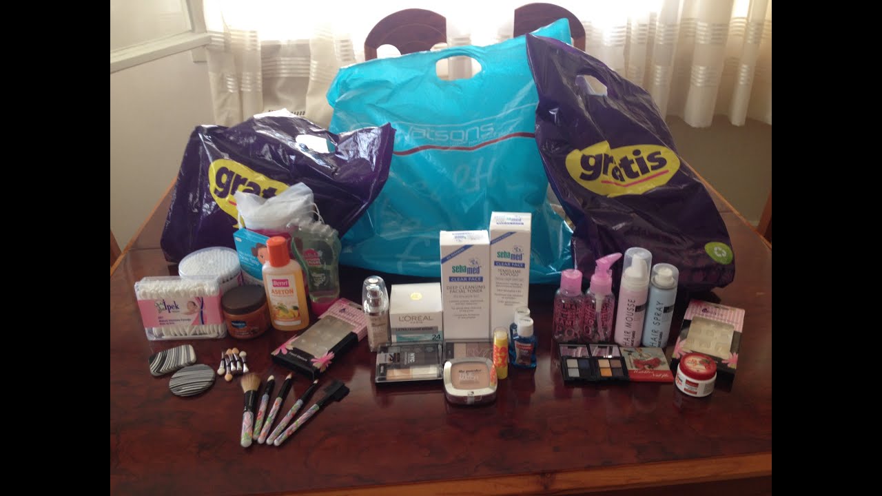 Gratis ve Watsons Alışverişim