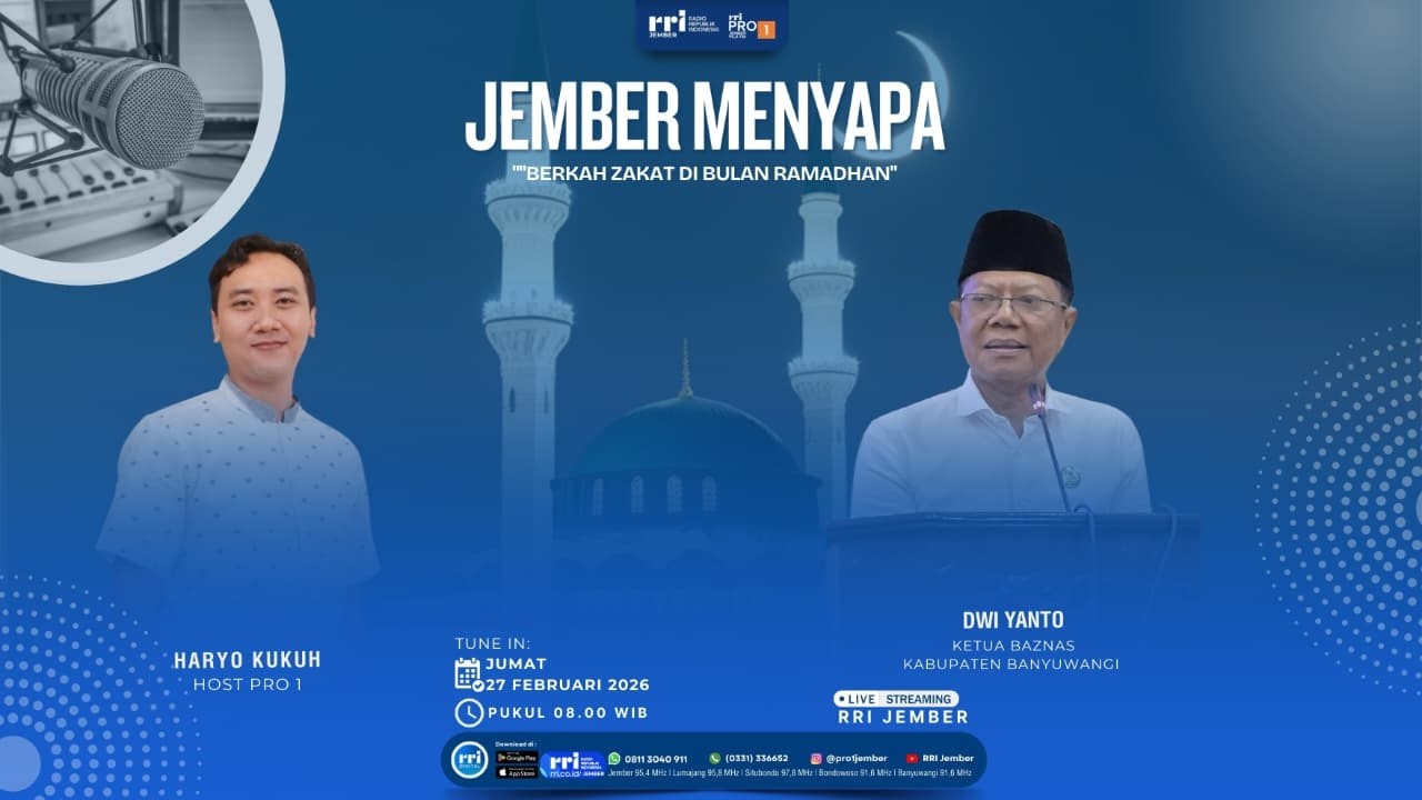 JEMBER MENYAPA | BERKAH ZAKAT DI BULAN RAMADHAN