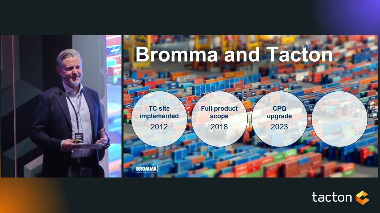 Bromma: Leveraging CPQ Data for Business Intelligence, Ingemar Lindström & Joakim Heijbel
