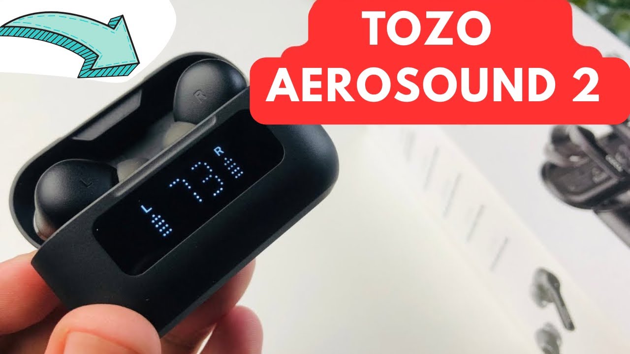 Распаковка и обзор наушников TOZO NC3 AEROSOUND2 с Amazon | Английский