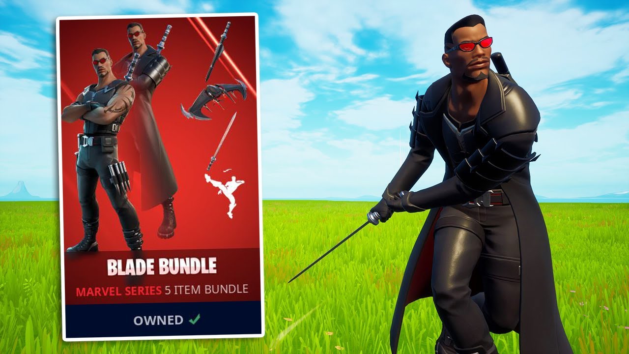 New BLADE Bundle Gameplay in Fortnite!