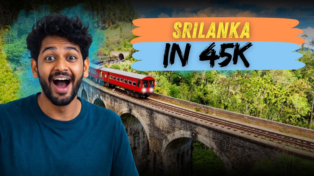 Sri Lanka Budget Trip Plan in Telugu 🇱🇰 | 8 Days Itinerary, Budget, Visa, Places | ₹45K–₹90K