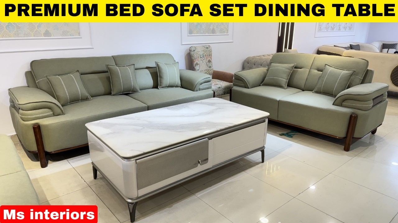 Luxury Bed Sofa Set & Dining Table Chair | Premium Furniture Market Kirti Nagar | Ms Interiors