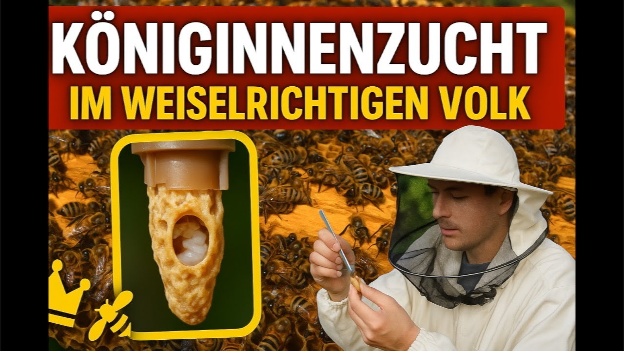 Königinnen im weiselrichtigen Volk züchten - Komplette Anleitung!