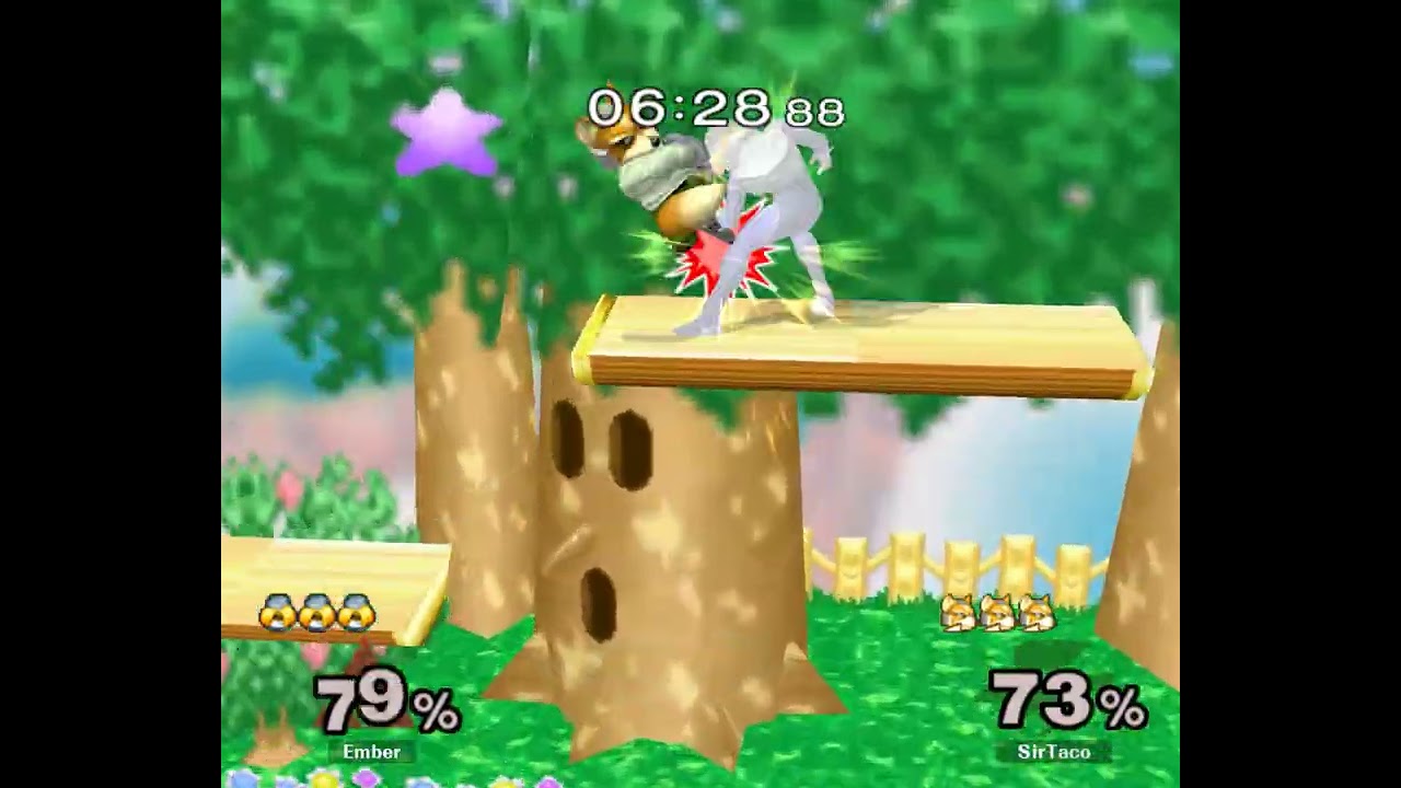 Ember (Sheik) vs SirTaco (Fox) | Round 2 Pools - LR3 - Melee Singles - GX3