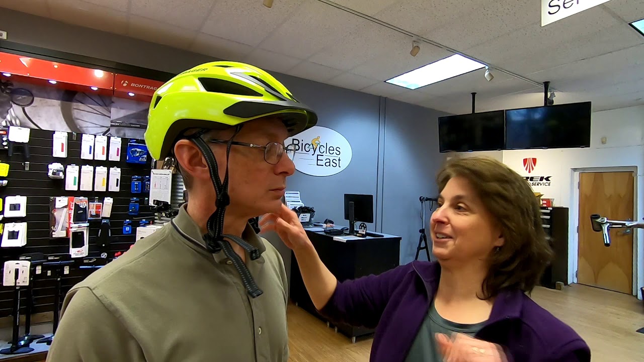 How to adjust a Bicycle Helmet -  Bicycles East