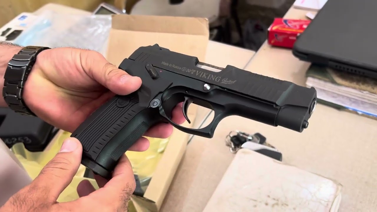 Mp446 baikal 9mm pistol deference in between metallic frame and polymer frame made in russain