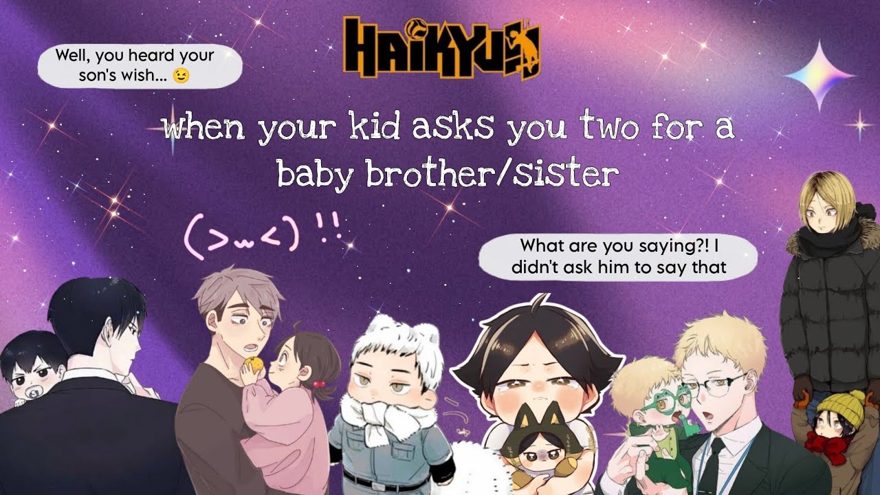 your child asks the two of you for a sibling