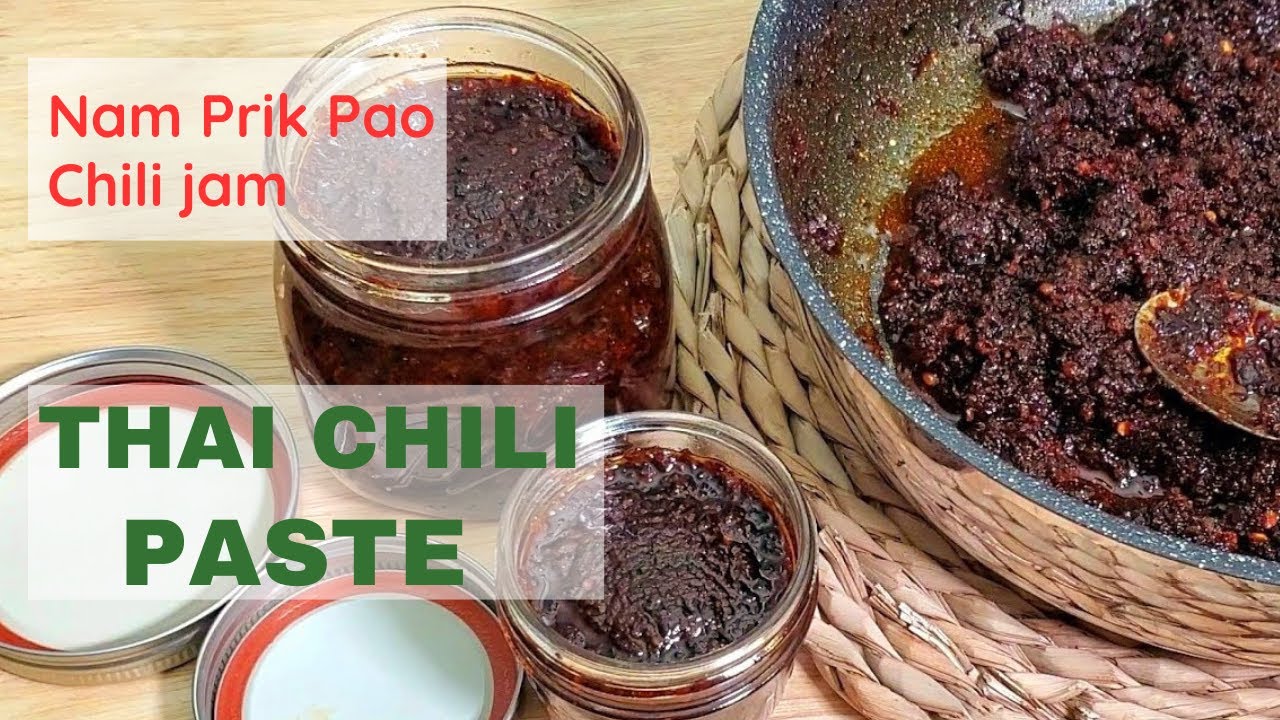 Тайская паста чили / Тайский джем чили. Насладитесь ярким, насыщенным вкусом Таиланда в каждом ку...