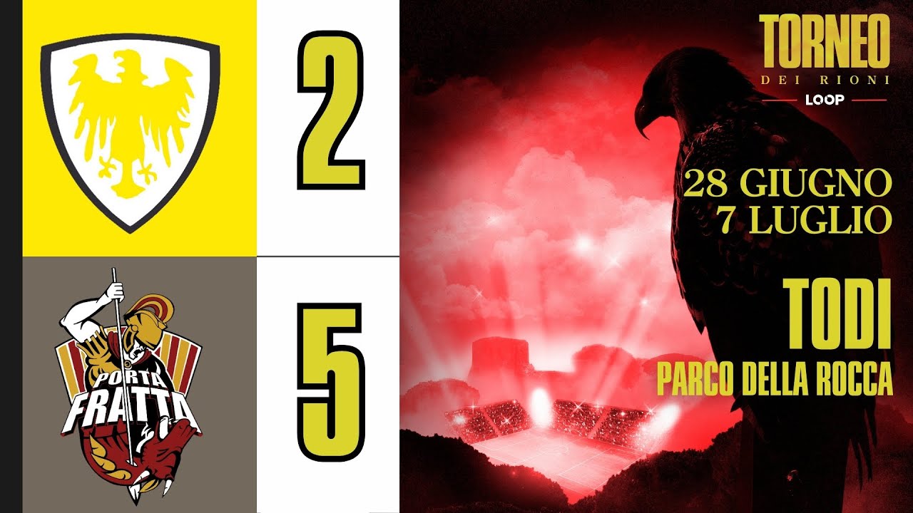 Piazza - Porta Fratta (Torneo dei Rioni 2024 - fase a gironi) - Loop Eventi