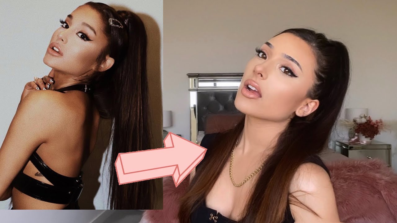 my bestfriend turned me into my celebrity lookalike - ARIANA GRANDE