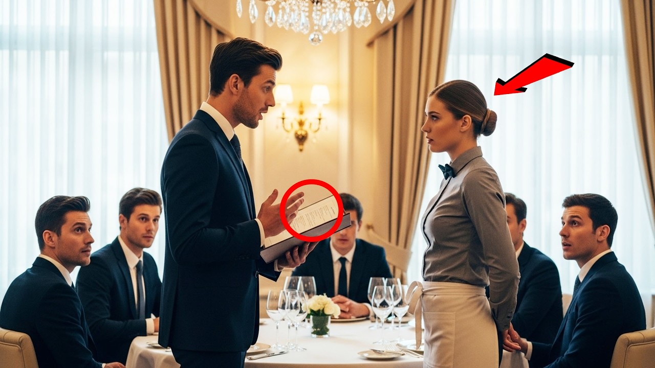 The Billionaire Demands the Waitress Speak English — Her Fluent Reply in 5 Languages Stuns Him