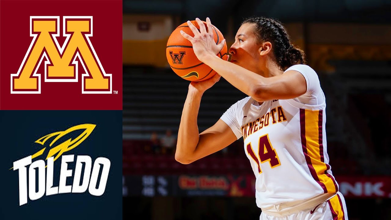 Minnesota vs Toledo | Women's College Basketball 2025