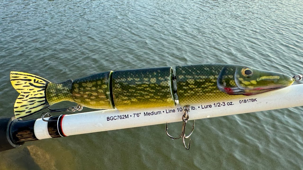 3D Printed Four Piece Pike Lure | Lure #5
