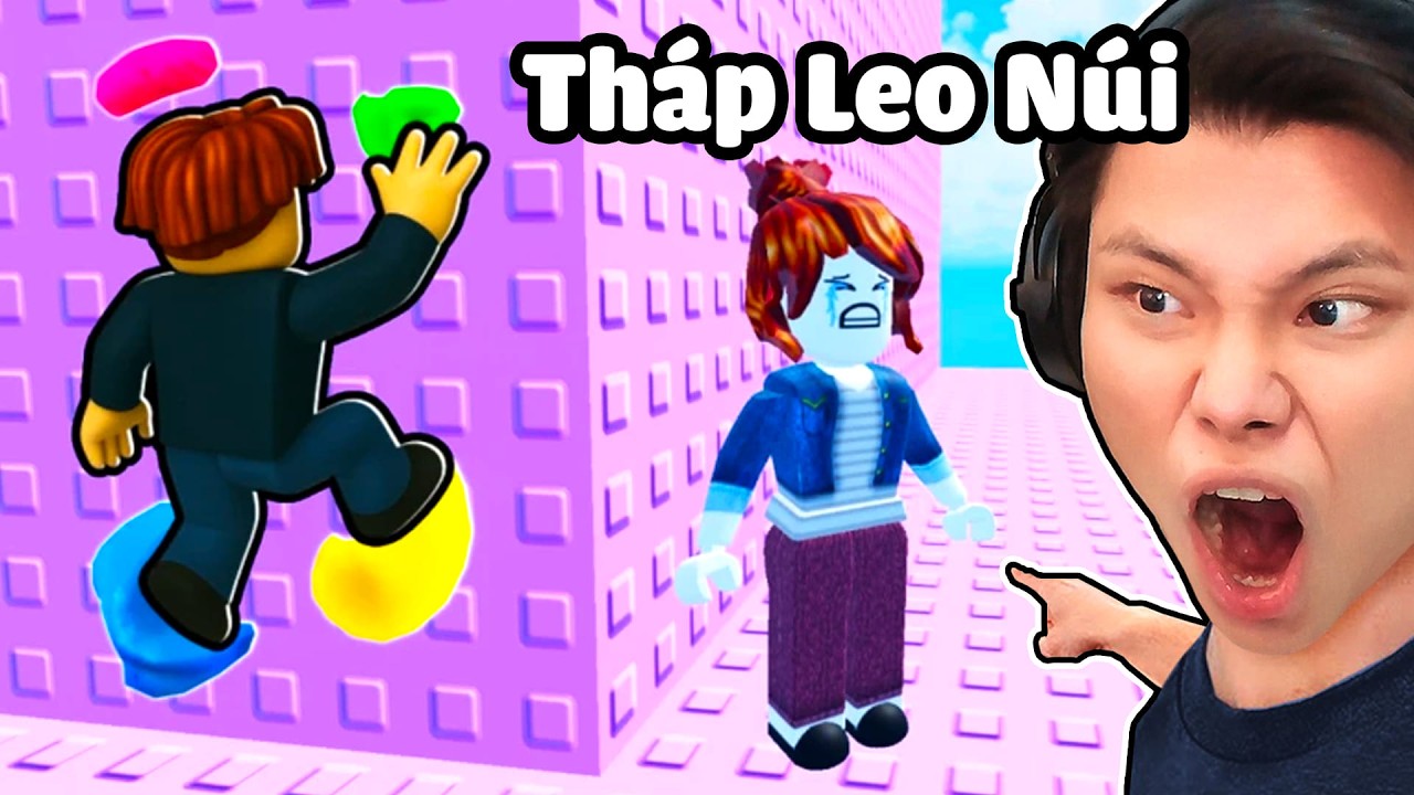[ROBLOX] JAYGRAY PHÁ ĐẢO THÁP LEO NÚI SIÊU HÀI🖐😂🌋THỬ THÁCH PARKOUR SLAP TOWER BÁM VÀO TƯỜNG WALL HOP