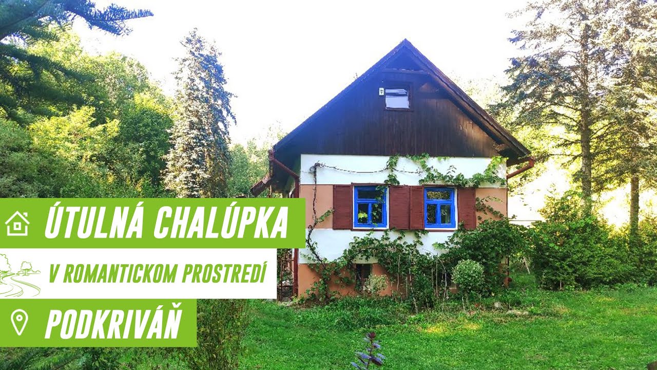 Útulná Chalúpka v Romantickom Prostredí Podpoľania - Podkriváň