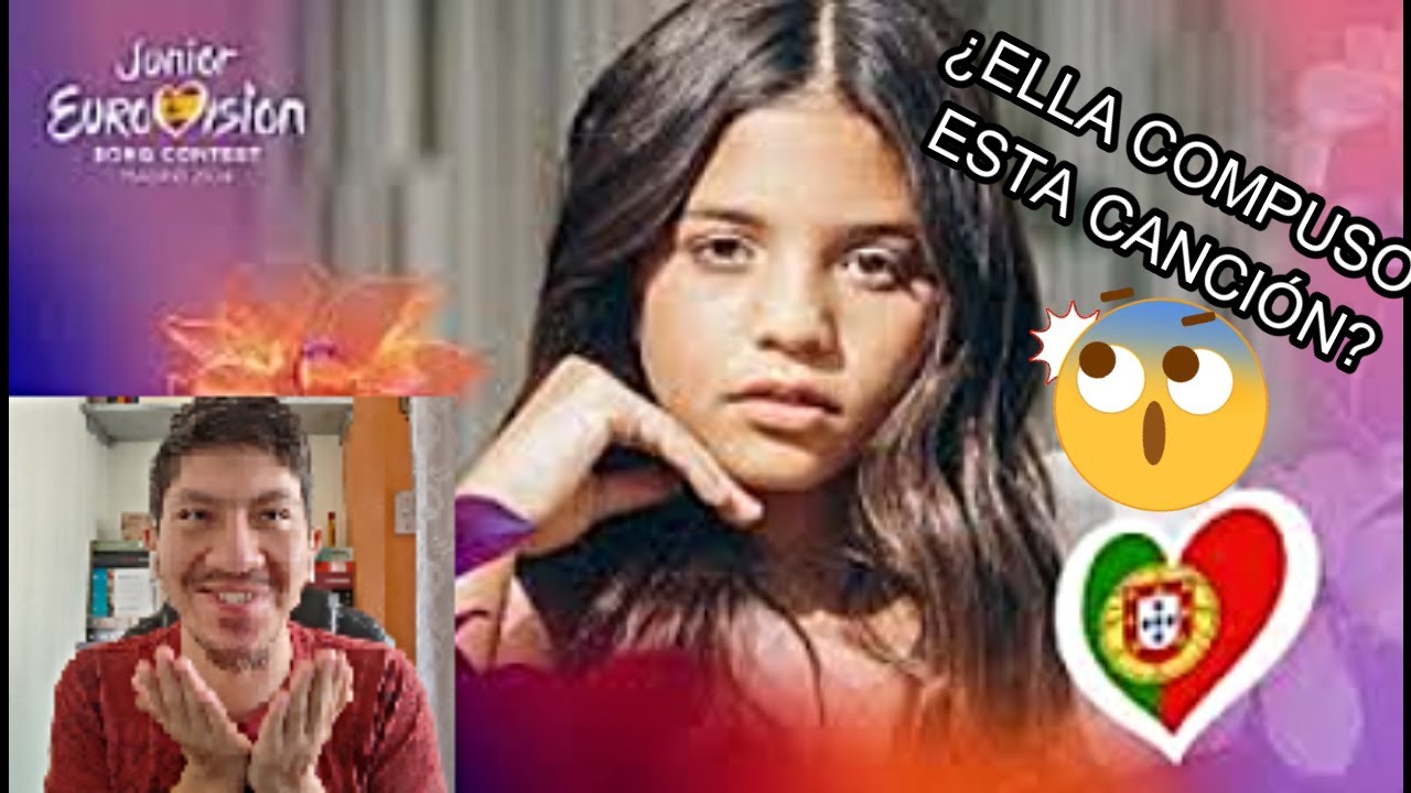 Reacción a "Esperança" de Victoria Nicole, Portugal en el Junior Eurovision 2024 - Cristotales