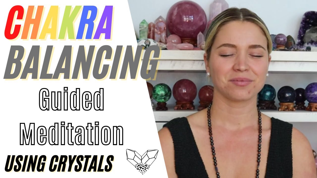 Chakra Balancing Guided Meditation from my book, The Ultimate Guide to Crystals