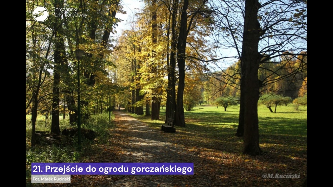 21.  Przejście do ogrodu gorczańskiego