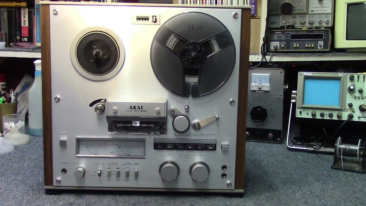 Akai GX-255 Reel to Reel - repair & testing
