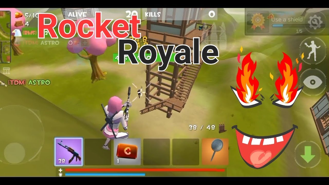 ROCKET ROYALE - ANDROID GAMEPLAY🤯😱😱