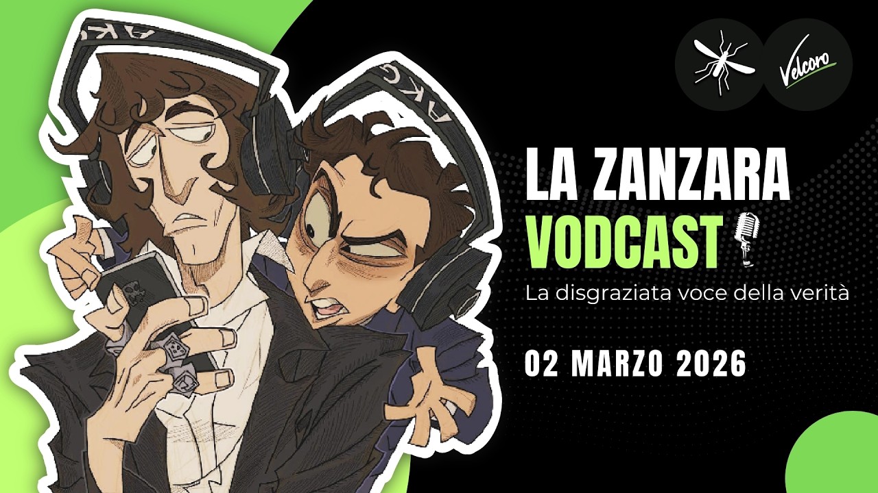 La Zanzara Vodcast del 02 Marzo 2026 - Skip da 39:00 a 46:55 e da 1:22:40 [No Pubblicit&agrave;]