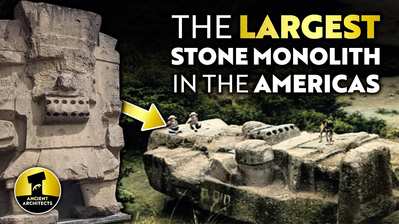 The LARGEST Stone Monolith in the Americas: The Monolith of Tlaloc | Ancient Architects
