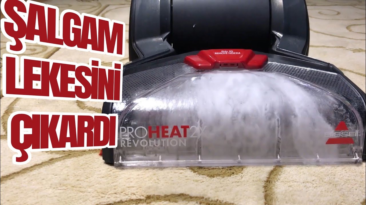 MÜKEMMEL SONUÇ! Bissell Proheat 2x Revolution Halı Ve Koltuk Yıkama Makinesi İnceleme