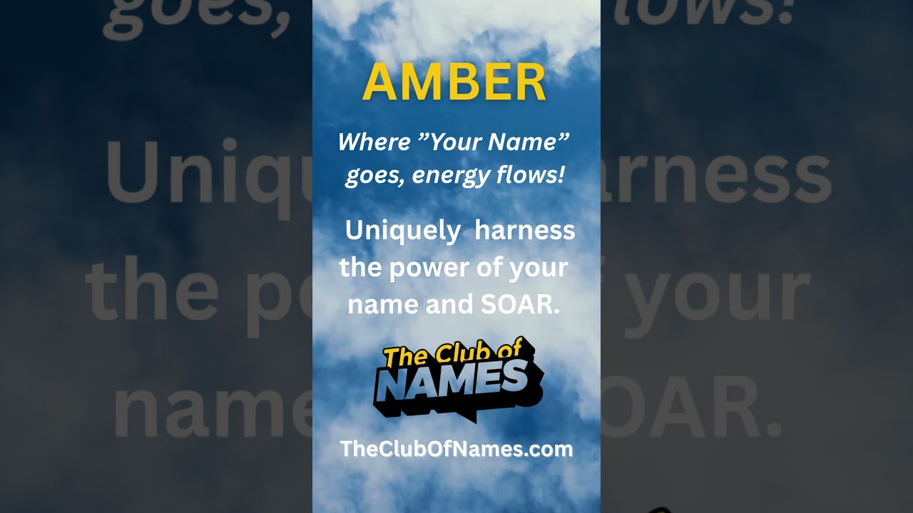 ⭐Real Meaning of the Name Amber & Life-changing Amber Frequency 