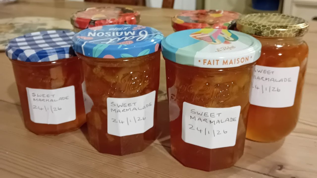 Замечательный рецепт маминого мармелада | Очень простой и очень сладкий 🍊